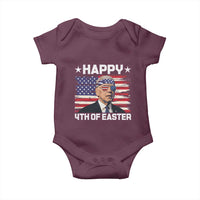 Joe Biden Happy Easter For Funny 4th Of July Baby Onesie USA American Flag - Wonder Print Shop