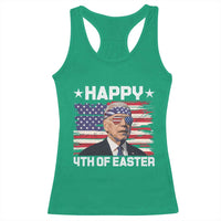 Joe Biden Happy Easter For Funny 4th Of July Racerback Tank Top USA American Flag - Wonder Print Shop