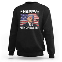 Joe Biden Happy Easter For Funny 4th Of July Sweatshirt USA American Flag - Wonder Print Shop