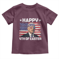Joe Biden Happy Easter For Funny 4th Of July Toddler T Shirt USA American Flag - Wonder Print Shop