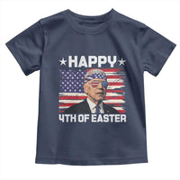 Joe Biden Happy Easter For Funny 4th Of July Toddler T Shirt USA American Flag - Wonder Print Shop