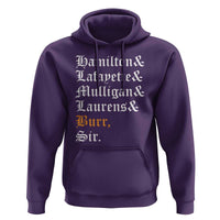 Hamilton Laurens Lafayette Mulligan Burr, Sir Hoodie - Wonder Print Shop