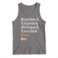 Hamilton Laurens Lafayette Mulligan Burr, Sir Tank Top - Wonder Print Shop