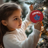 Vintage Canada Hockey Christmas Ornament Maple Leafs - Wonder Print Shop