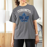 Vintage Canada Hockey T Shirt For Women Maple Leafs - Wonder Print Shop