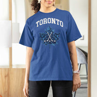 Vintage Canada Hockey T Shirt For Women Maple Leafs - Wonder Print Shop
