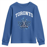 Vintage Canada Hockey Youth Sweatshirt Maple Leafs - Wonder Print Shop
