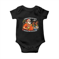 Funny Christmas in July Making Bad Decisions Baby Onesie Tropical Santa Hawaiian Summer Holiday Party