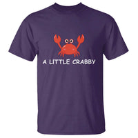 A Little Crabby T Shirt Minimalist Beach Meme Summer Aesthetic