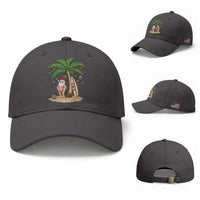 Funny Christmas In July Beach Baseball Cap Mankini Santa Summer Swimsuit Summer Holiday Vacation Graphic