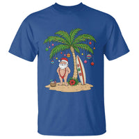Funny Christmas In July Beach T Shirt Mankini Santa Summer Swimsuit Summer Holiday Vacation Graphic