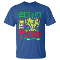 Rasta Baby T Shirt I Listen to Reggae with My Daddy - Wonder Print Shop