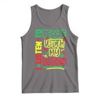 Rasta Baby Tank Top I Listen to Reggae with My Daddy - Wonder Print Shop