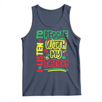 Rasta Baby Tank Top I Listen to Reggae with My Daddy - Wonder Print Shop