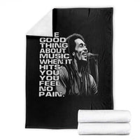 Vintage Marley Throw Blanket Jamaica Jamaican Rasta Reggage Music - Wonder Print Shop