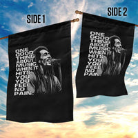 Vintage Marley Garden Flag Jamaica Jamaican Rasta Reggage Music - Wonder Print Shop