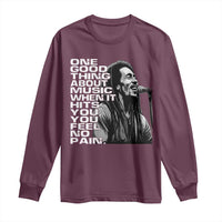 Vintage Marley Long Sleeve Shirt Jamaica Jamaican Rasta Reggage Music - Wonder Print Shop