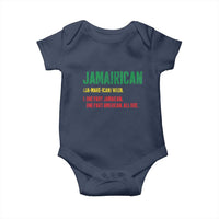 Funny Jamaican American Baby Onesie Retro Jamairican Roots - Wonder Print Shop