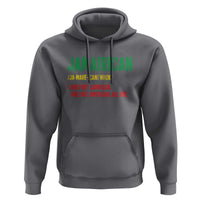 Funny Jamaican American Hoodie Retro Jamairican Roots - Wonder Print Shop