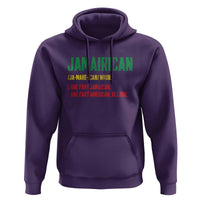 Funny Jamaican American Hoodie Retro Jamairican Roots - Wonder Print Shop