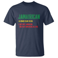 Funny Jamaican American T Shirt Retro Jamairican Roots - Wonder Print Shop