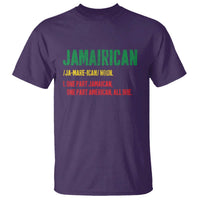Funny Jamaican American T Shirt Retro Jamairican Roots - Wonder Print Shop