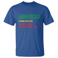 Funny Jamaican American T Shirt Retro Jamairican Roots - Wonder Print Shop