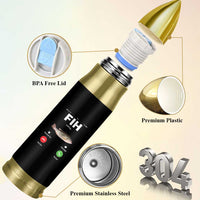 Fih Calling Remind me Message Decline Accept Bullet Tumbler Phone Call Fish - Wonder Print Shop