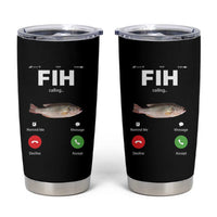 Fih Calling Remind me Message Decline Accept Tumbler Cup Phone Call Fish - Wonder Print Shop