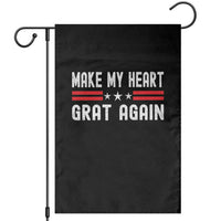 Funny Open Heart Surgery Recovery Garden Flag Make My Heart Great Again - Wonder Print Shop
