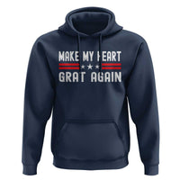 Funny Open Heart Surgery Recovery Hoodie Make My Heart Great Again - Wonder Print Shop