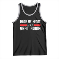 Funny Open Heart Surgery Recovery Tank Top Make My Heart Great Again - Wonder Print Shop