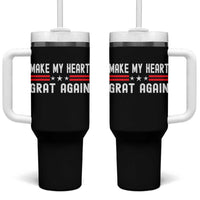 Funny Open Heart Surgery Recovery Tumbler With Handle Make My Heart Great Again - Wonder Print Shop