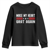 Funny Open Heart Surgery Recovery Youth Sweatshirt Make My Heart Great Again - Wonder Print Shop