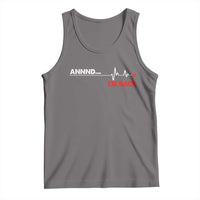 Cool Heart Surgery Survivor Tank Top Coronary Bypass Artery Open Heart Diseases Surgery Heartbeat - Wonder Print Shop