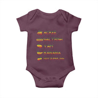 Jamaican National Dish Baby Onesie Ackee Saltfish Yardie Jamaican Culture Pride Apparel - Wonder Print Shop