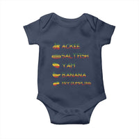 Jamaican National Dish Baby Onesie Ackee Saltfish Yardie Jamaican Culture Pride Apparel - Wonder Print Shop