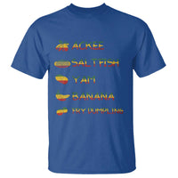 Jamaican National Dish T Shirt Ackee Saltfish Yardie Jamaican Culture Pride Apparel - Wonder Print Shop