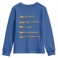 Jamaican National Dish Youth Sweatshirt Ackee Saltfish Yardie Jamaican Culture Pride Apparel - Wonder Print Shop