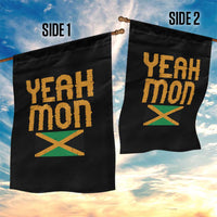Yeah Mon Jamaican Pride Garden Flag Jamaican Vacation Jamaica Reggae Roots - Wonder Print Shop