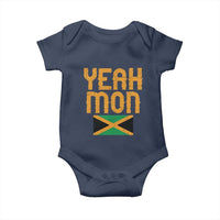 Yeah Mon Jamaican Pride Baby Onesie Jamaican Vacation Jamaica Reggae Roots - Wonder Print Shop