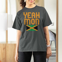Yeah Mon Jamaican Pride T Shirt For Women Jamaican Vacation Jamaica Reggae Roots - Wonder Print Shop