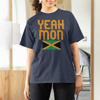 Yeah Mon Jamaican Pride T Shirt For Women Jamaican Vacation Jamaica Reggae Roots - Wonder Print Shop
