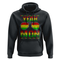 Yeah Mon Jamaican Pride Hoodie Jamaican Vacation Jamaica Reggae Sunglasses - Wonder Print Shop