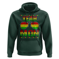 Yeah Mon Jamaican Pride Hoodie Jamaican Vacation Jamaica Reggae Sunglasses - Wonder Print Shop