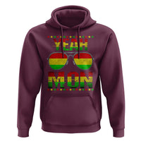 Yeah Mon Jamaican Pride Hoodie Jamaican Vacation Jamaica Reggae Sunglasses - Wonder Print Shop