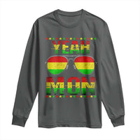 Yeah Mon Jamaican Pride Long Sleeve Shirt Jamaican Vacation Jamaica Reggae Sunglasses - Wonder Print Shop
