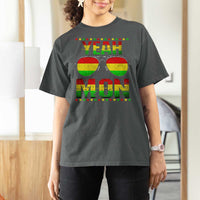 Yeah Mon Jamaican Pride T Shirt For Women Jamaican Vacation Jamaica Reggae Sunglasses - Wonder Print Shop