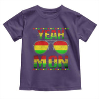 Yeah Mon Jamaican Pride Toddler T Shirt Jamaican Vacation Jamaica Reggae Sunglasses - Wonder Print Shop
