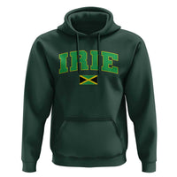 Irie Jamaican Rasta Hoodie Funny Jamaica Jamaican Flag Rasta Reggae Roots - Wonder Print Shop